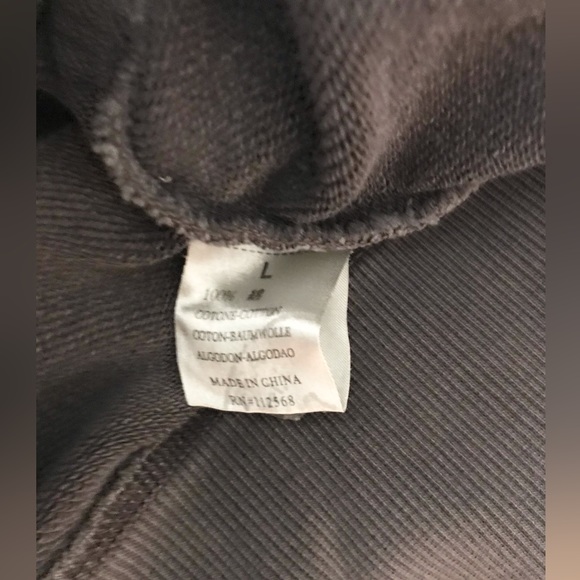 MM UNPLUGGED BEADED RHINESTONE EMBELLISHED GRAPHIC ZIP UP HOODIE - Picture 11 of 12